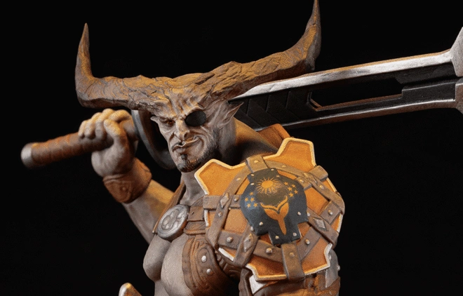 Dark Horse Direct Unveils The Iron Bull Statuette For Dragon Age Fans