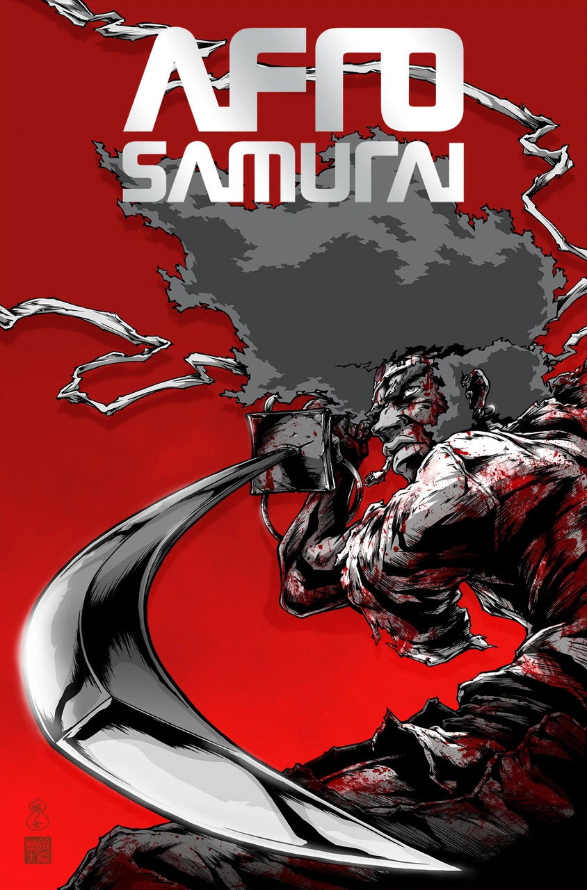 "Afro Samurai Vol. 1" cover art.