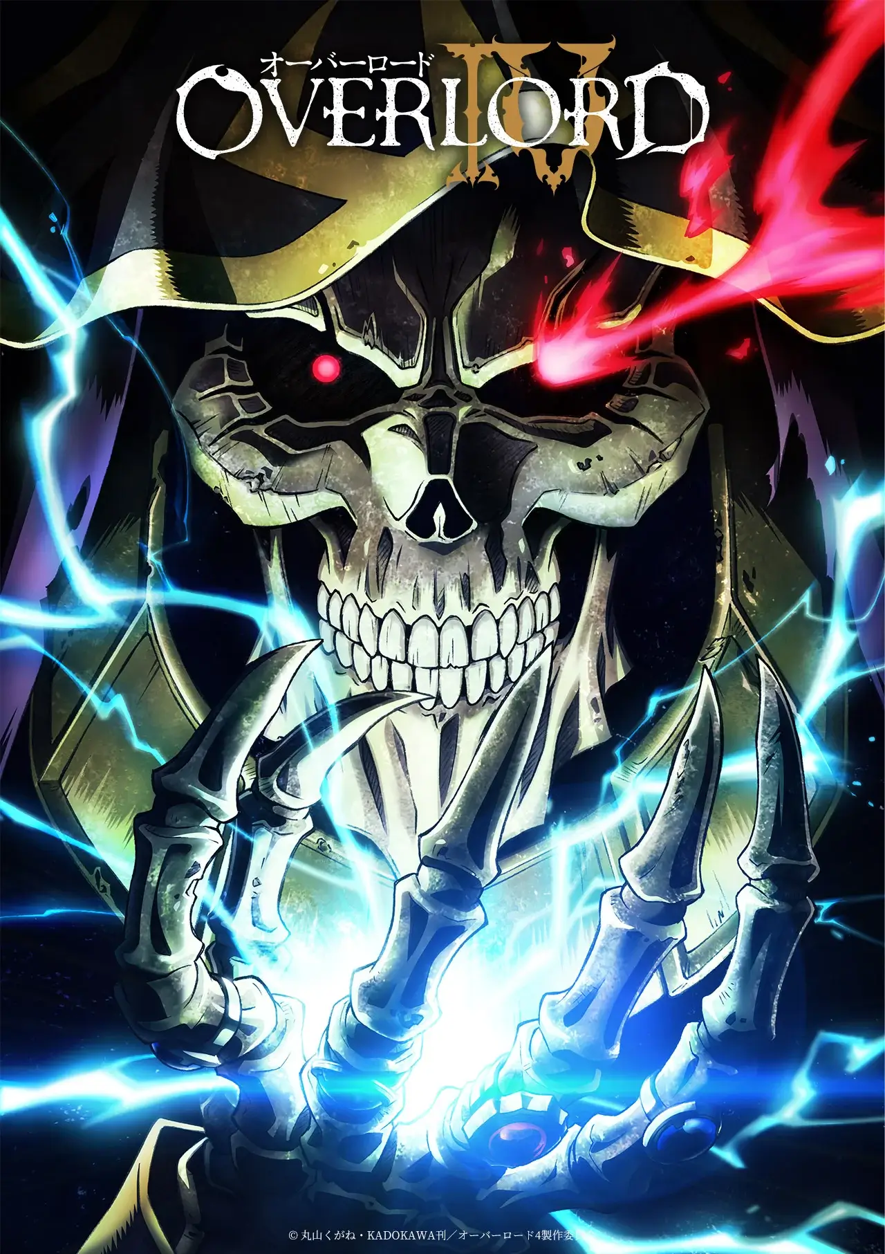 "Overlord" season 4 key art.