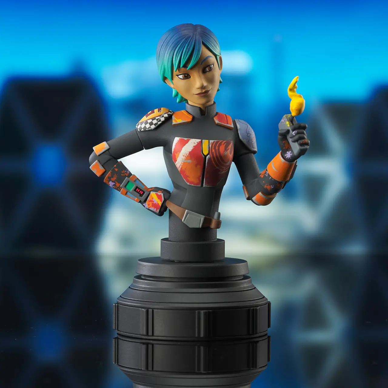Star Wars Rebels Sabine Wren Animated 1/7 Scale Mini-Bust 0