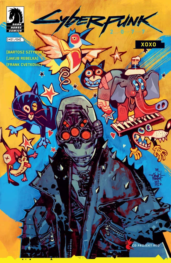 Dark Horse Reveals 'Cyberpunk 2077: XOXO' ~ A Cyberpunk Love Story?
