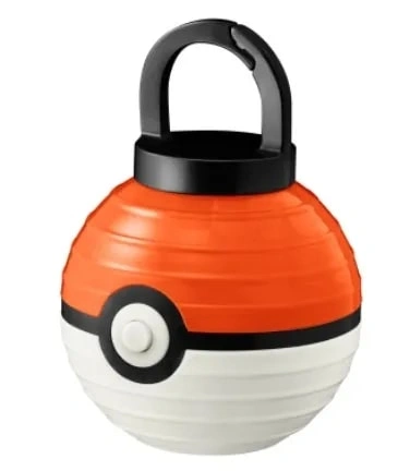 Pokemon x McDonald's collaboration glow in the dark pokeball keychain.