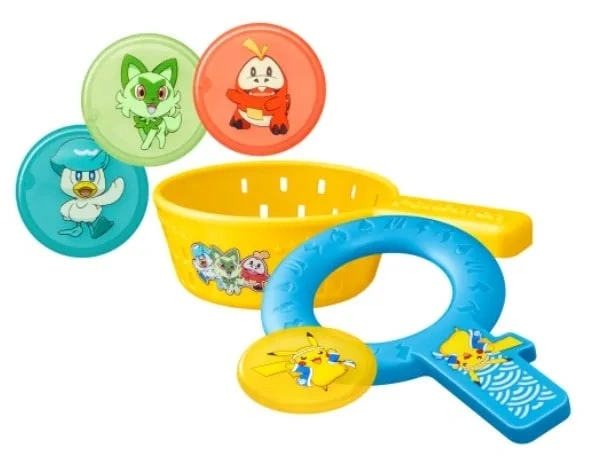 Pokemon x McDonald's collaboration disc-fishing toy.