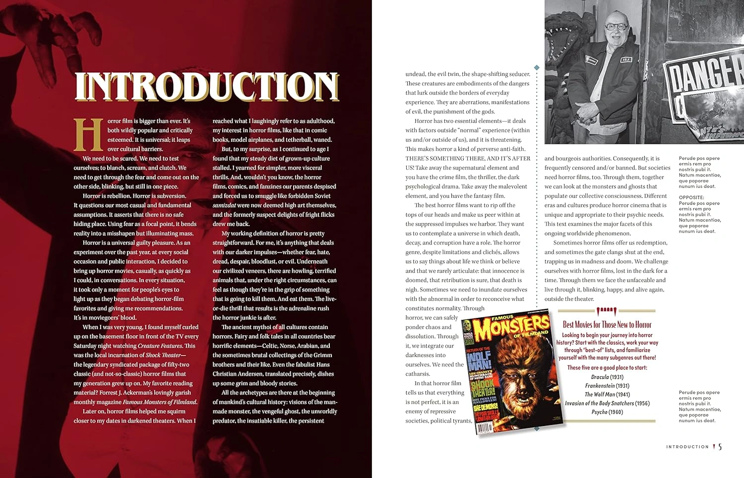 A PEEK INSIDE HORROR UNMASKED