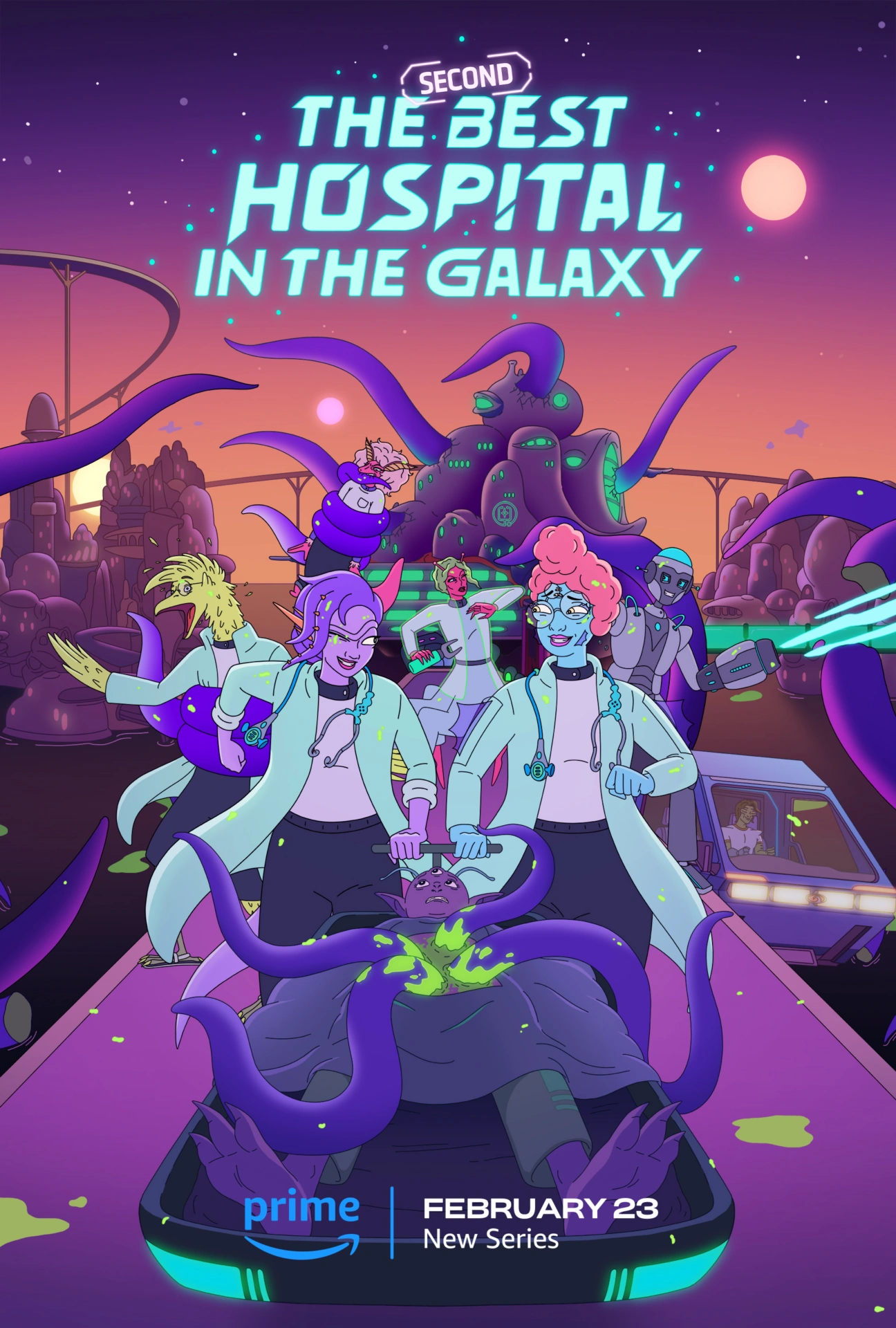 CHECK OUT THE TRAILER FOR THE SECOND BEST HOSPITAL IN THE GALAXY BELOW!