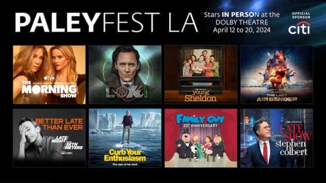 PALEYFEST LA 41st ANNUAL FESTIVAL LINEUP!