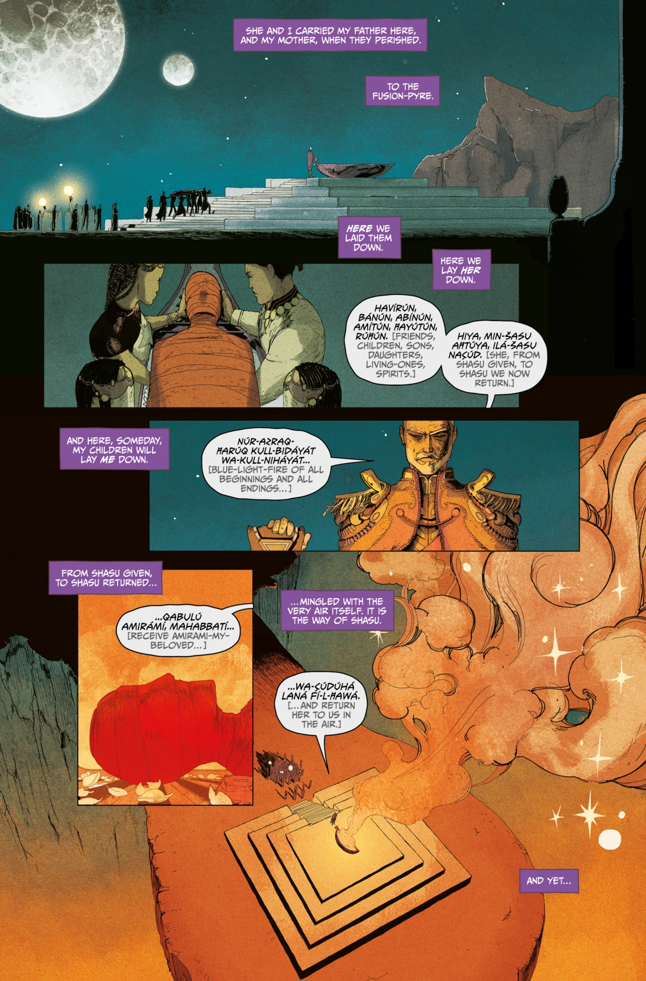 Rebel Moon: House of the Blood-Axe #1 preview page 3.