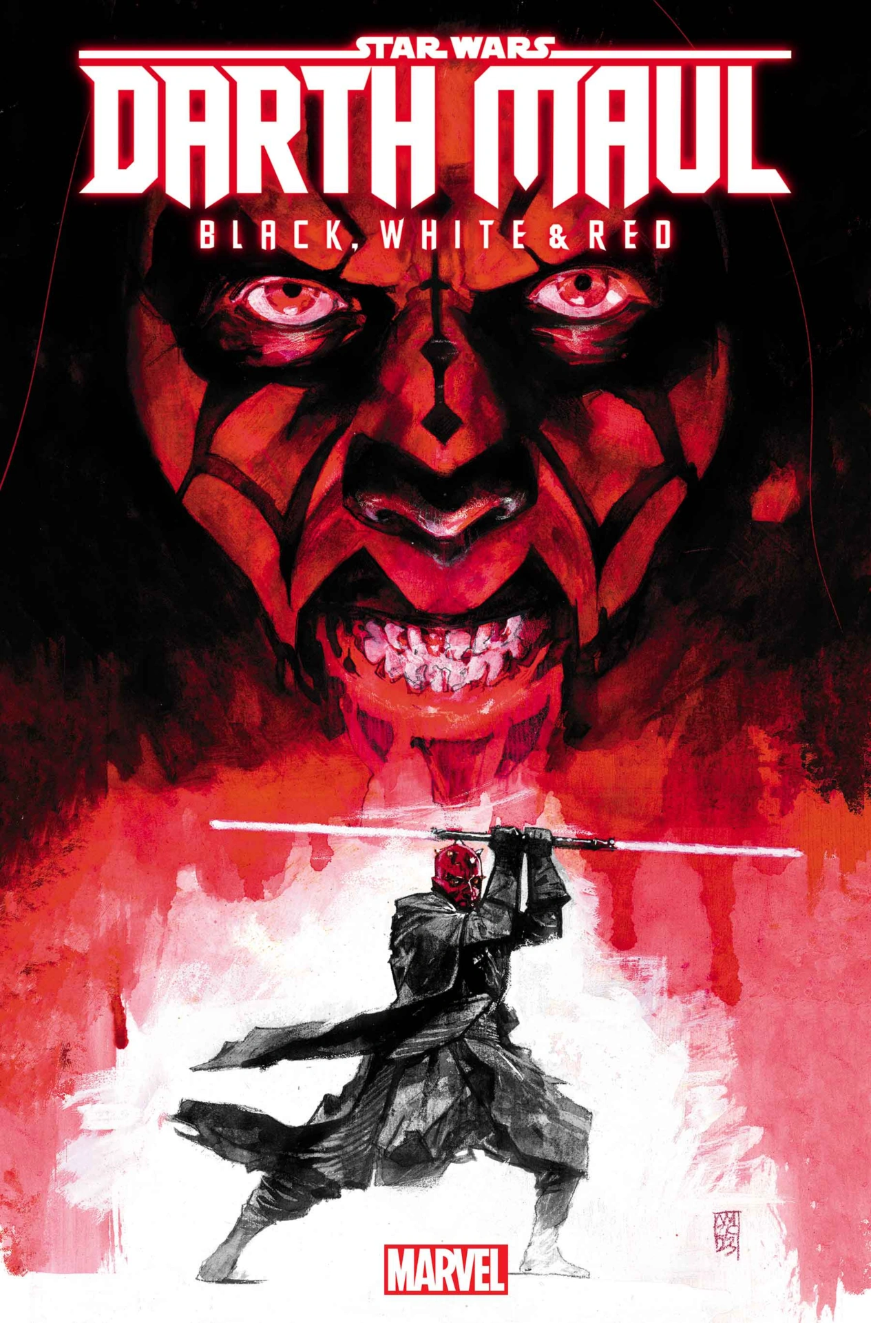 STAR WARS: DARTH MAUL – BLACK, WHITE & RED