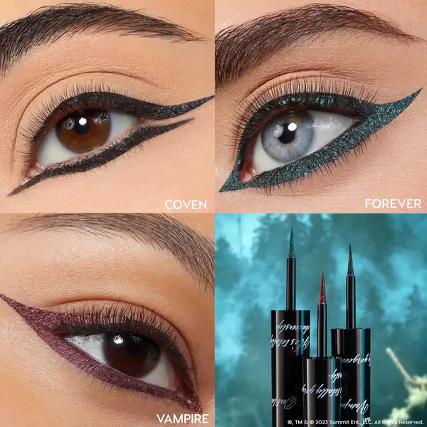 Next, let's look at these Lux Lip Oil and Graphix Ink Liners!