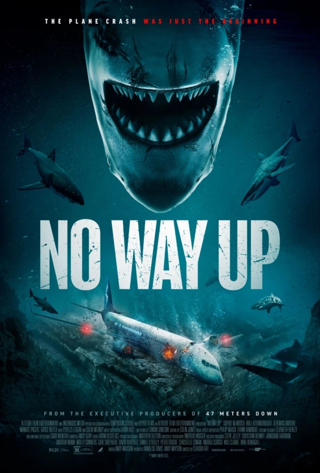 'No Way Up' Puts Sharks on a Plane [TRAILER]