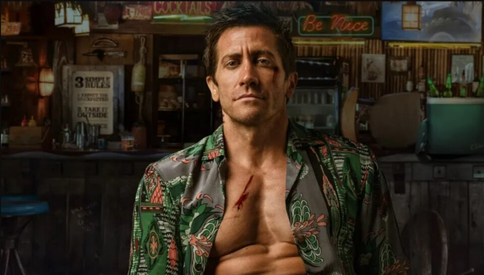 Jake Gyllenhaal in 'Road House' poster