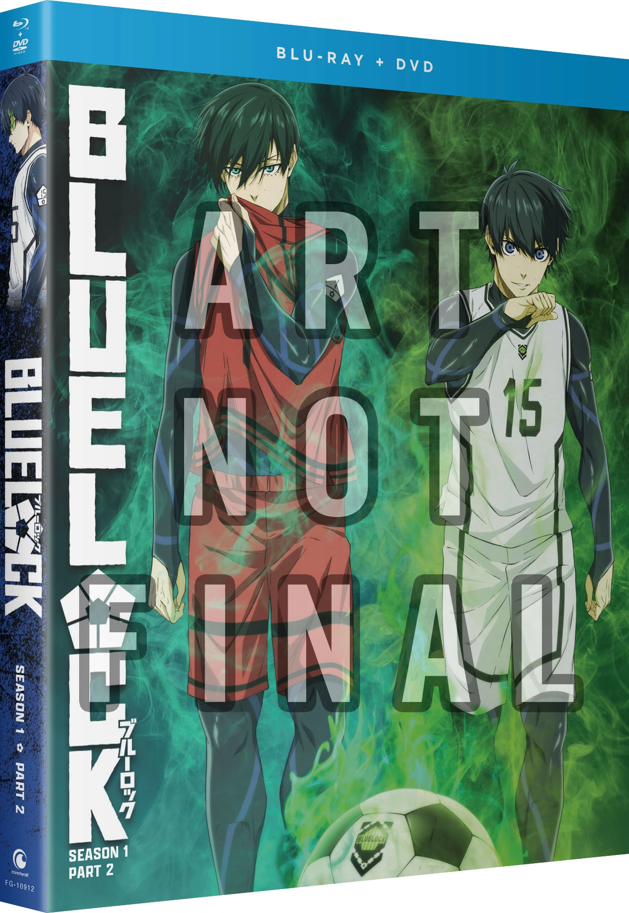 BLUE LOCK - Part 2 – Blu-ray/DVD spread.