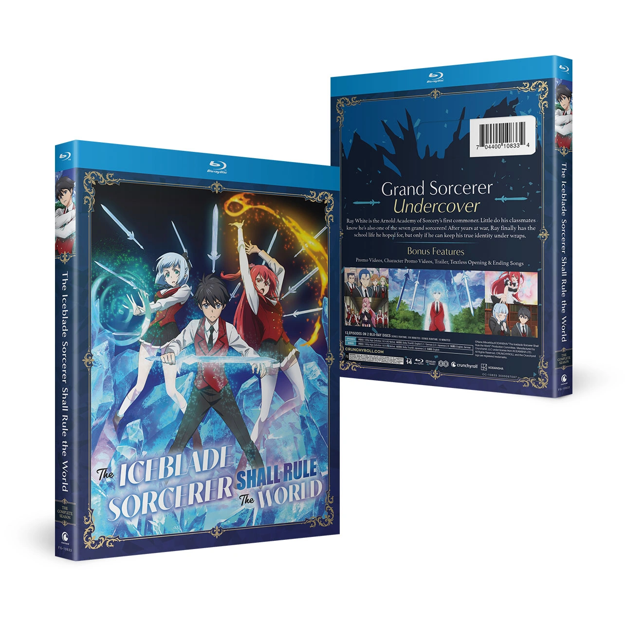 The Iceblade Sorcerer Shall Rule the World – Blu-ray spread.