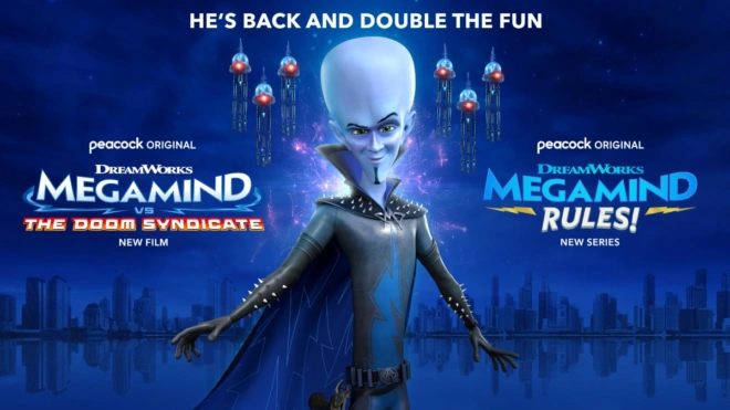 'Megamind vs. The Doom Syndicate' and 'Megamind Rules' Trailer Released By Peacock