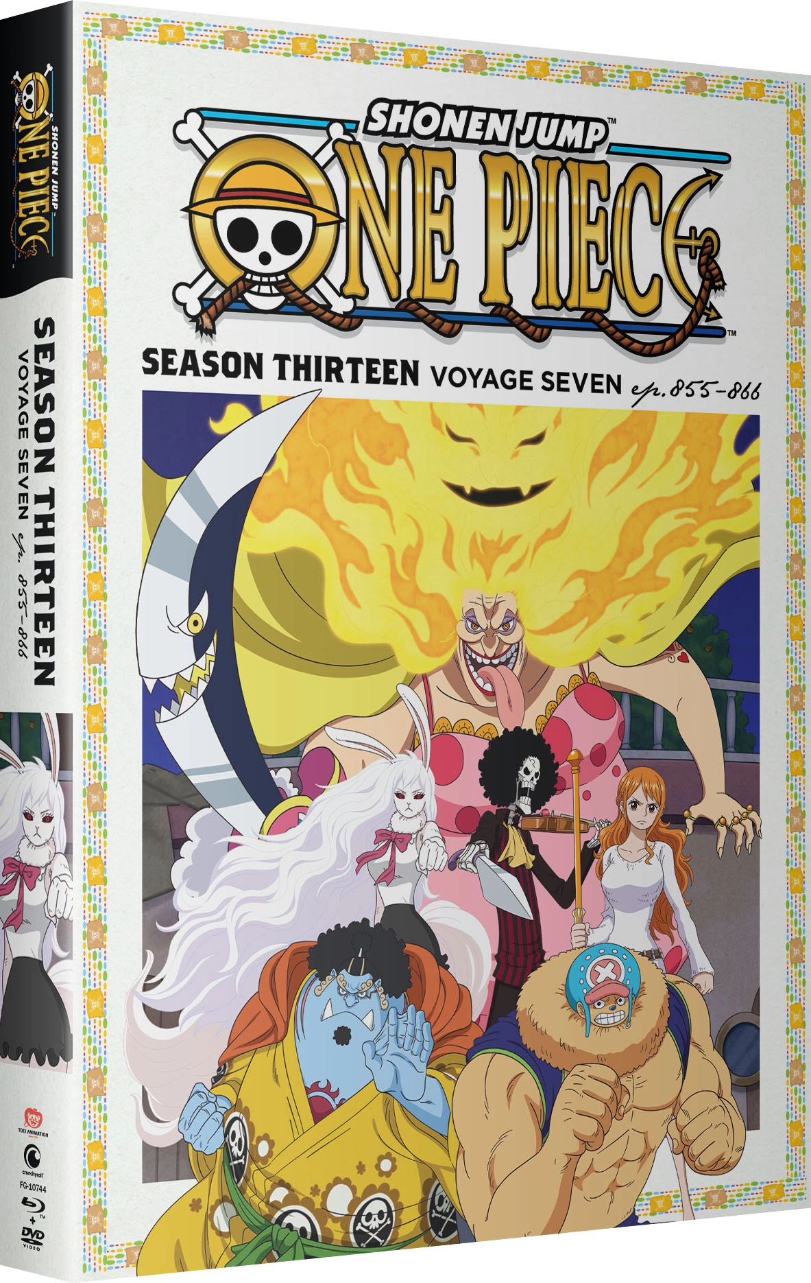 One Piece - Season 13 Voyage 7 – Blu-ray/DVD front mock.