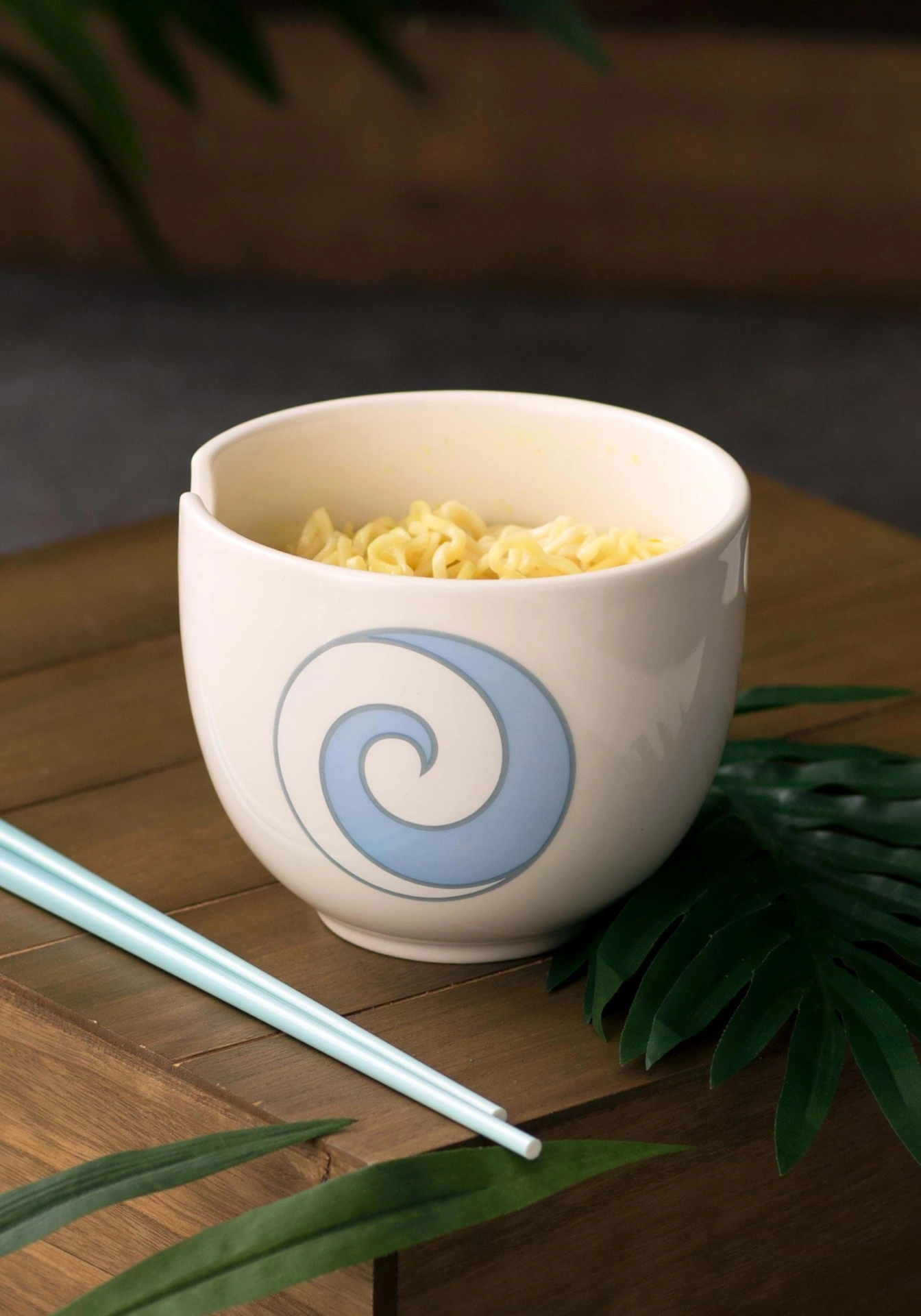 Air Nomads Avatar The Last Airbender Ramen Bowl with Chopsticks