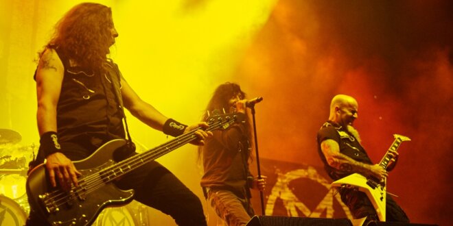 Anthrax on stage. Photo By: Dmitry Abaza