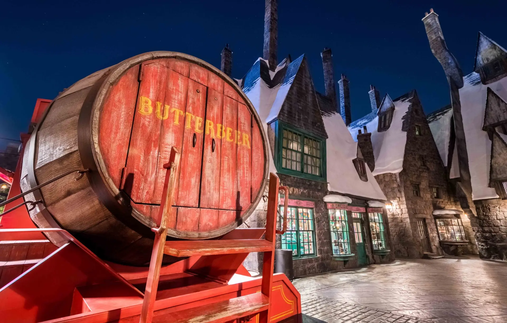 Butterbeer Season 2024 At WWoHP Butterbeer Cart