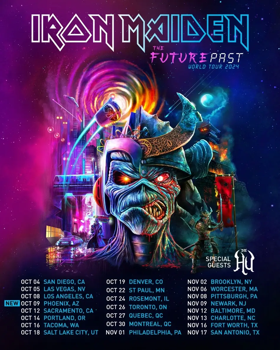 North American The Future Past Tour Dates