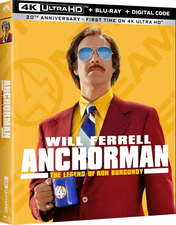 Special Features Of Anchorman: The Legend of Ron Burgundy On 4K UHD