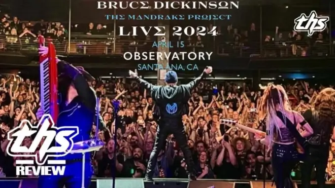 Bruce Dickinson Shreds SoCal In 'The Mandrake Project' Tour Premiere [Review]