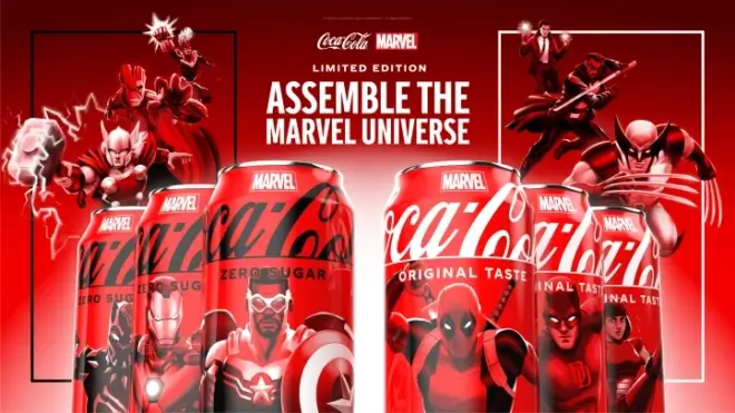 Coca-Cola Launches Marvel Collaboration: "The Heroes"