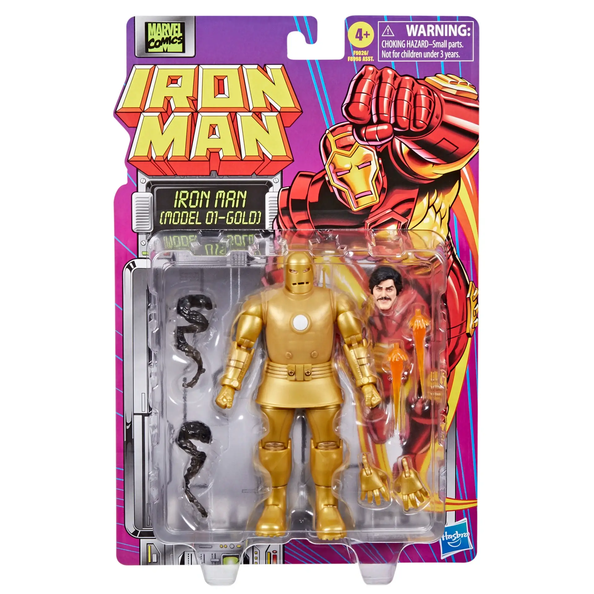 MARVEL LEGENDS SERIES IRON MAN MODEL 01 – GOLD 6