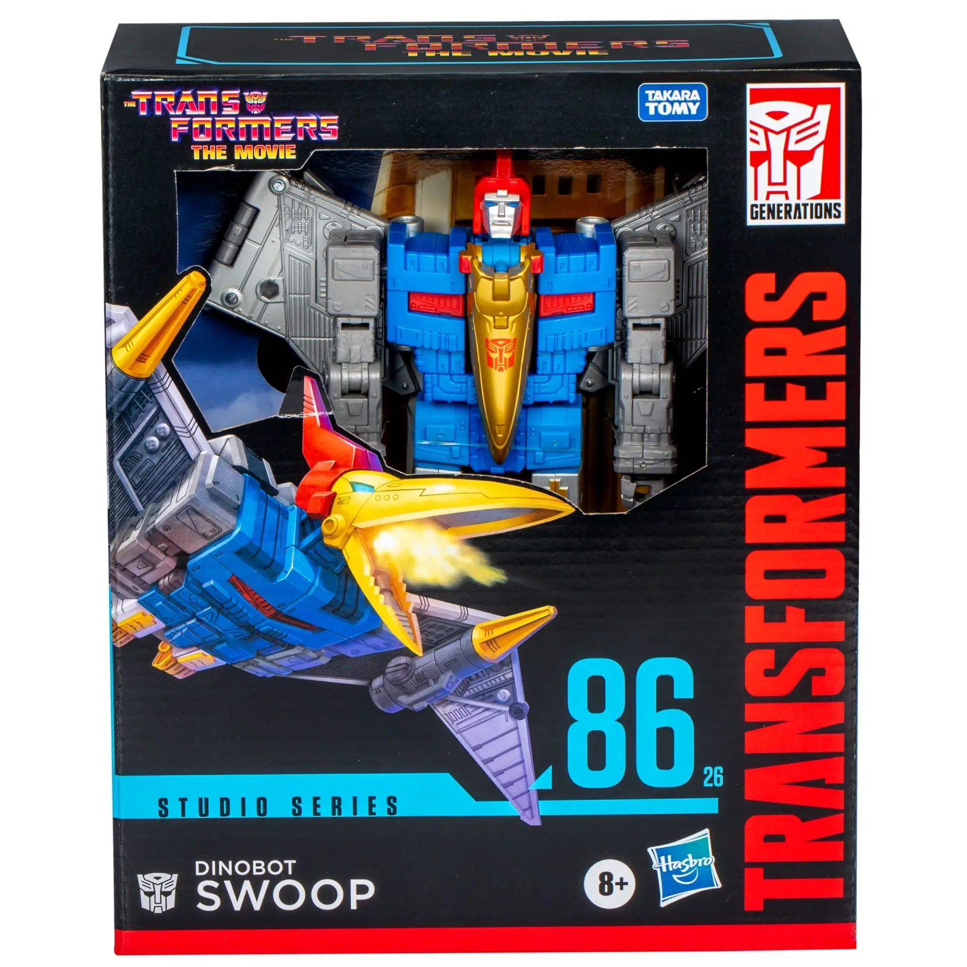 TF Studio Series Leader The Transformers The Movie 86 26 Dinobot Swoop Package 1