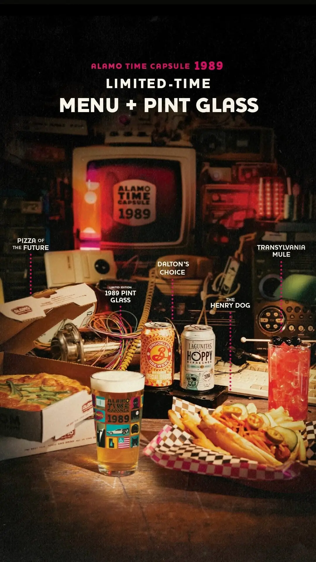 1989 Time Capsule Menu
