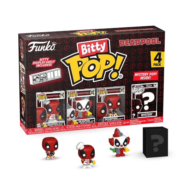 Funko Deadpool Bitty Pops! Are Available For Pre-Order