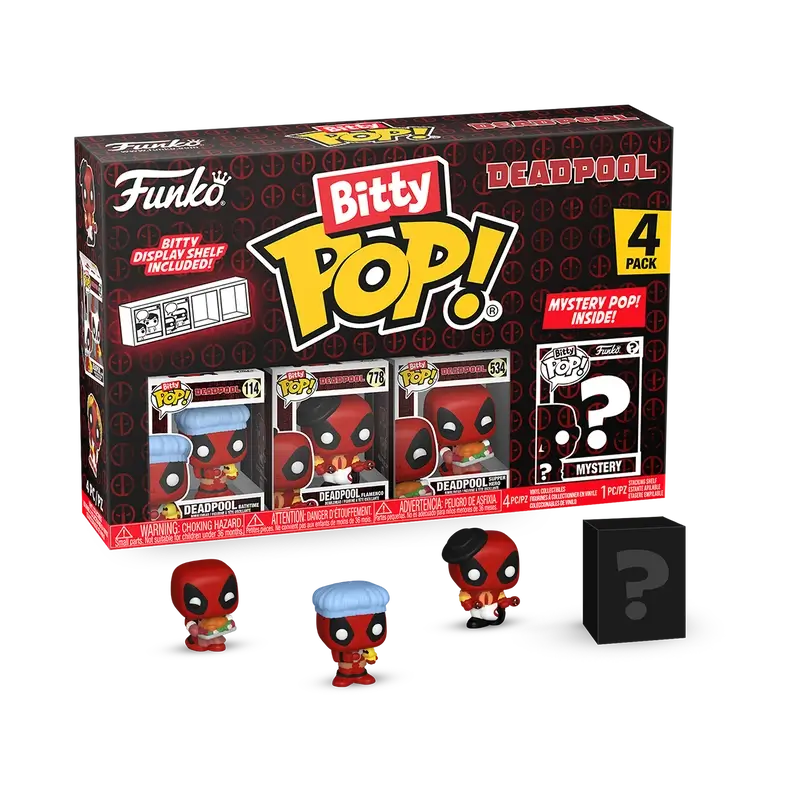 Funko Deadpool Bitty Pops! Are Available For Pre-Order