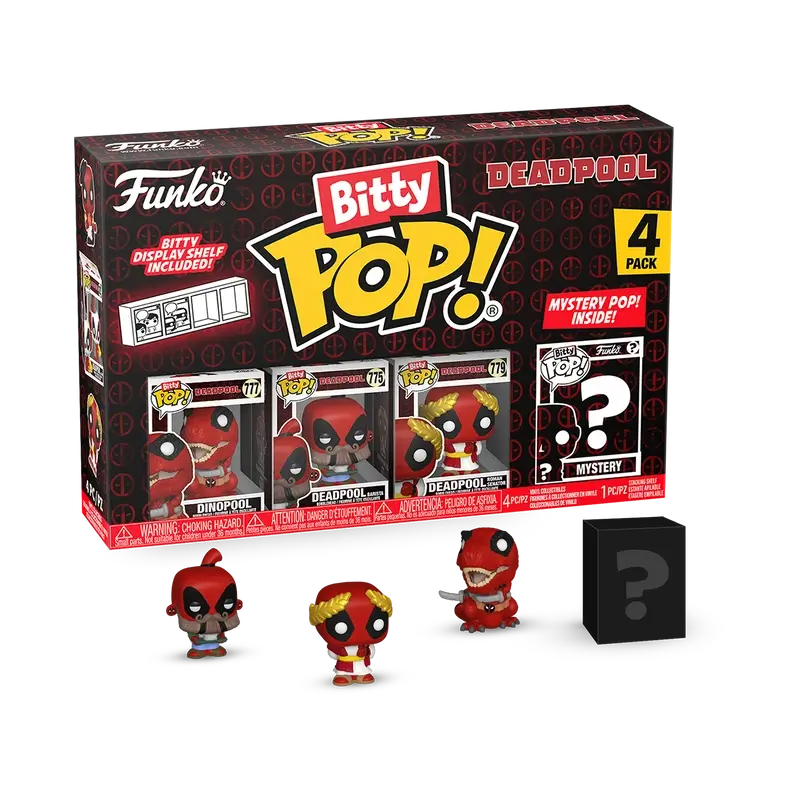 Funko Deadpool Bitty Pops! Are Available For Pre-Order