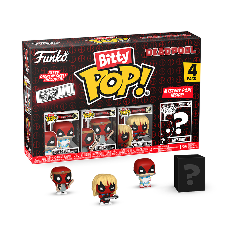 Funko Deadpool Bitty Pops! Are Available For Pre-Order