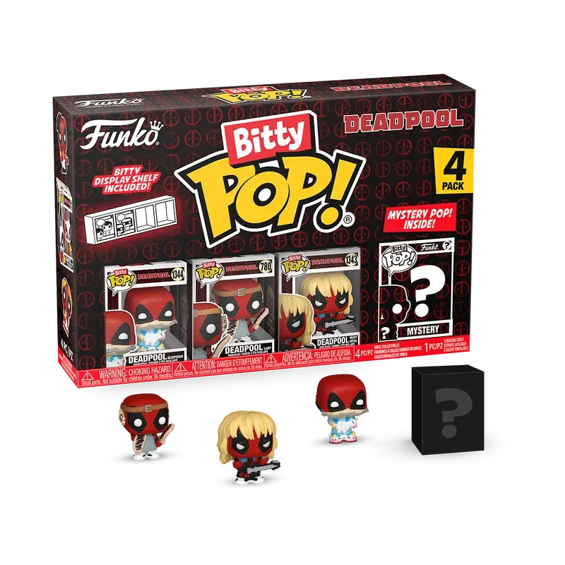 Funko Deadpool Bitty Pops! Are Available For Pre-Order