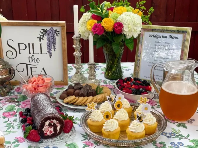 Celebrate "Bridgerton" with The Rose Table!
