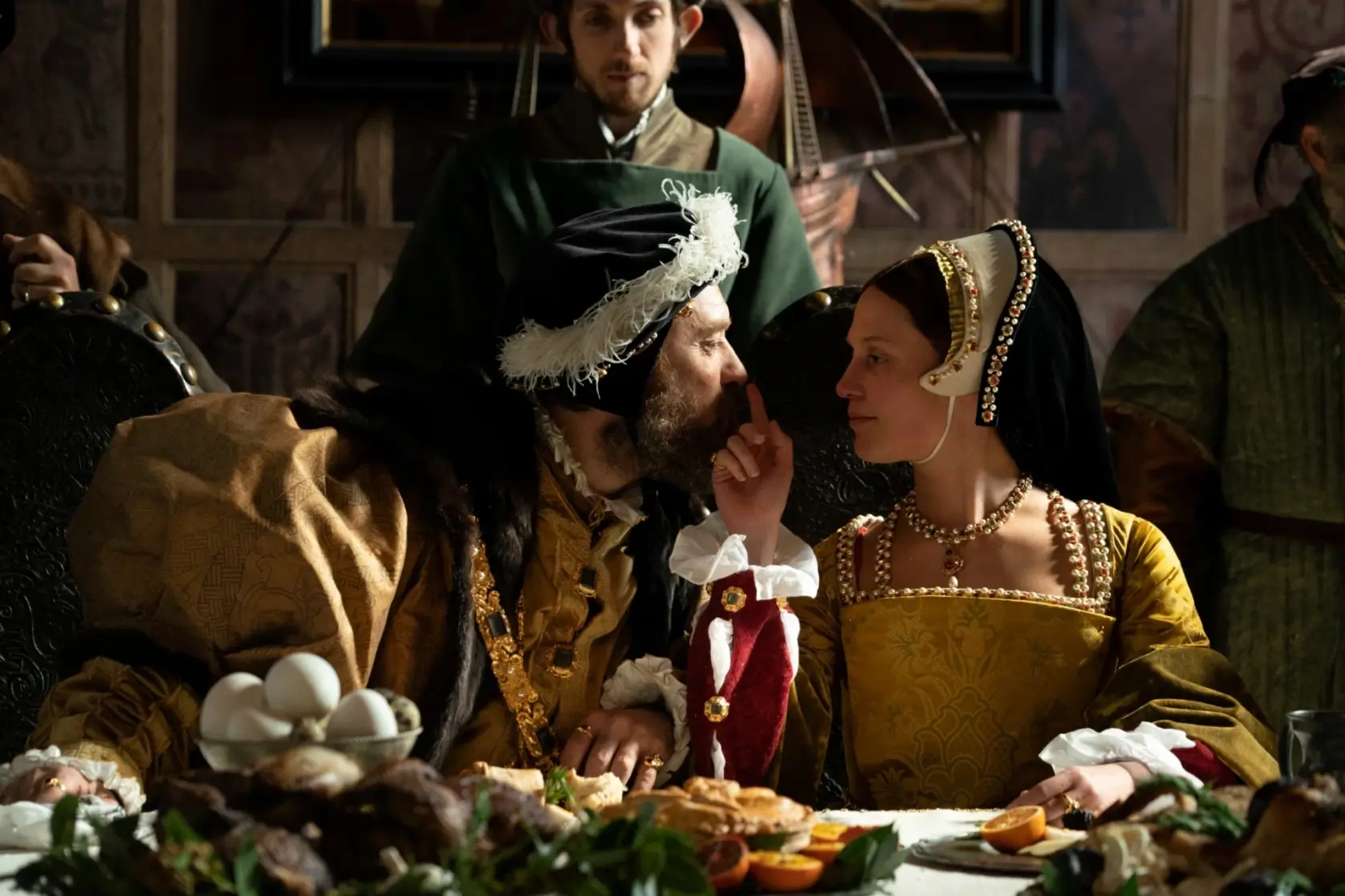 Jude Law and Alicia Vikander in Firebrand