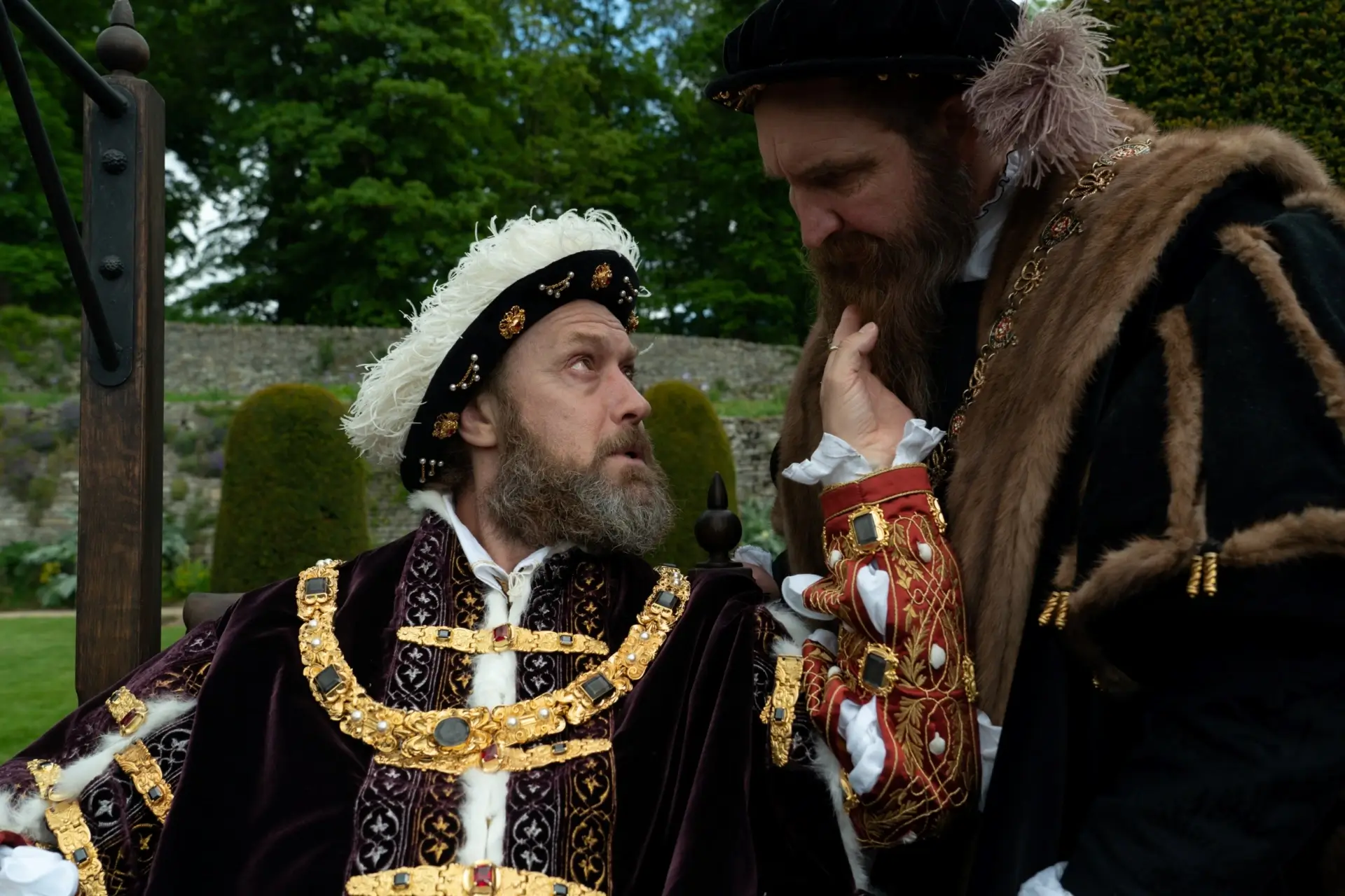 Jude Law And Eddie Marsan In Firebrand Photo Credit Larry Horricks