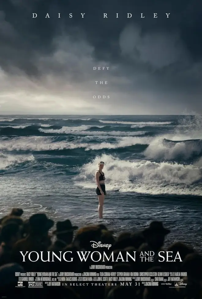 Young Woman and the Sea Drops New Featurette