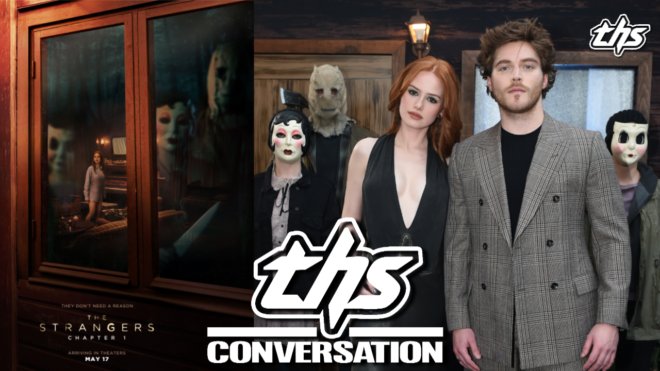 Madelaine Petsch and Froy Gutierrez Interview The Strangers