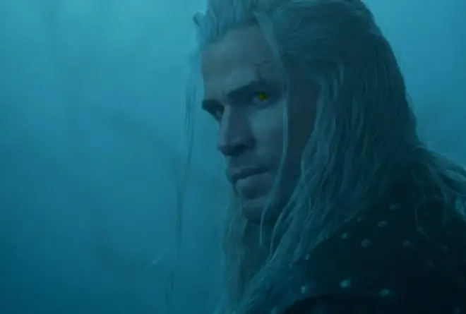 Liam Hemsworth as Geralt in The Witcher