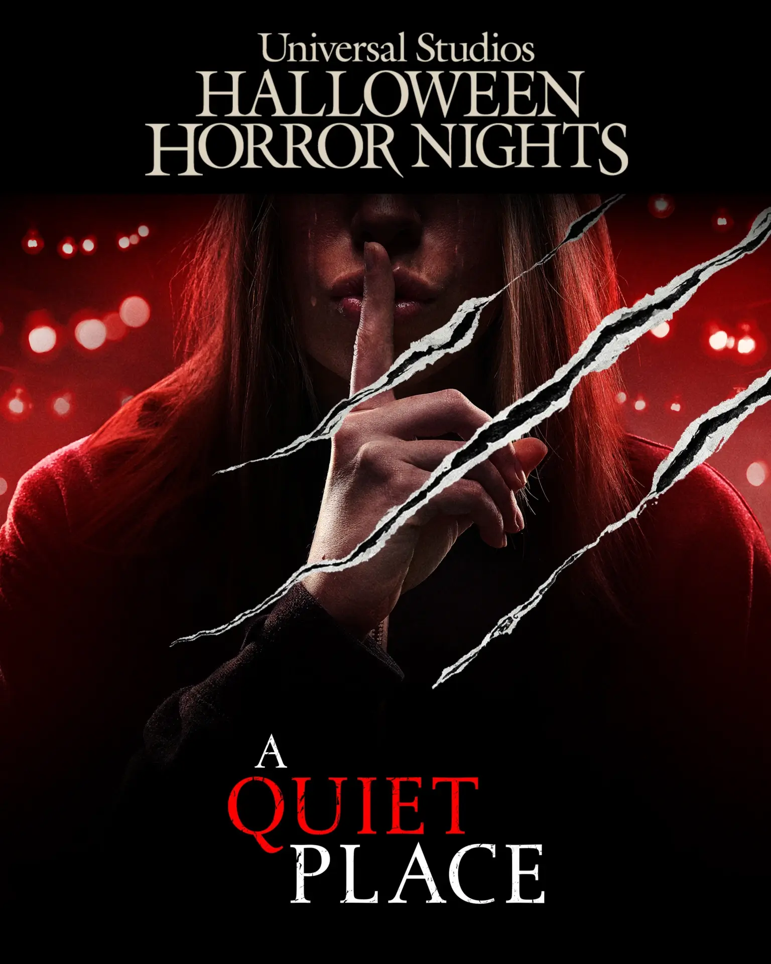 A Quiet Place Key Art HHN 2024