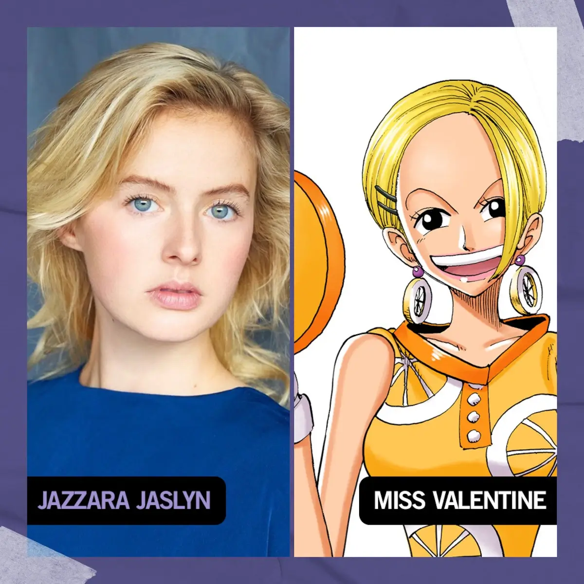 Jazzara Jaslyn as Miss Valentine.