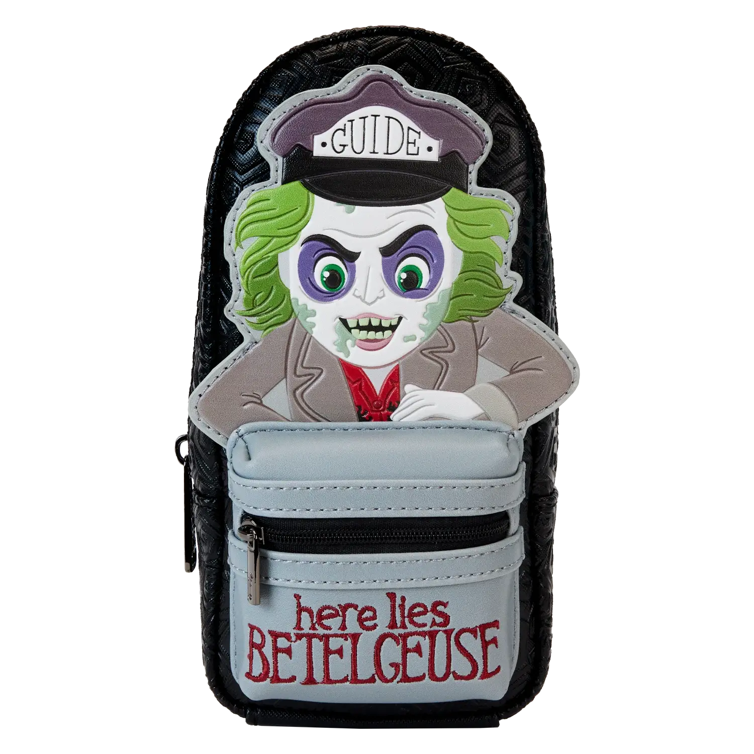 HERE LIES BEETLEGEUSE MINI BACKPACK PENCIL CASE 0006FRONT