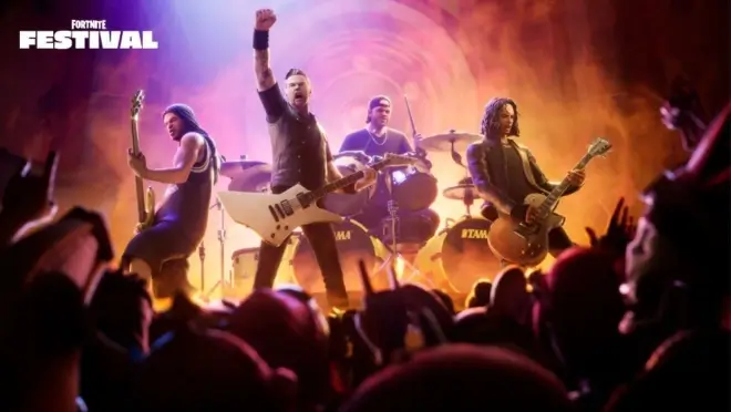 Metallica Takes Over 'Fortnite' As First Band To Take Center Stage