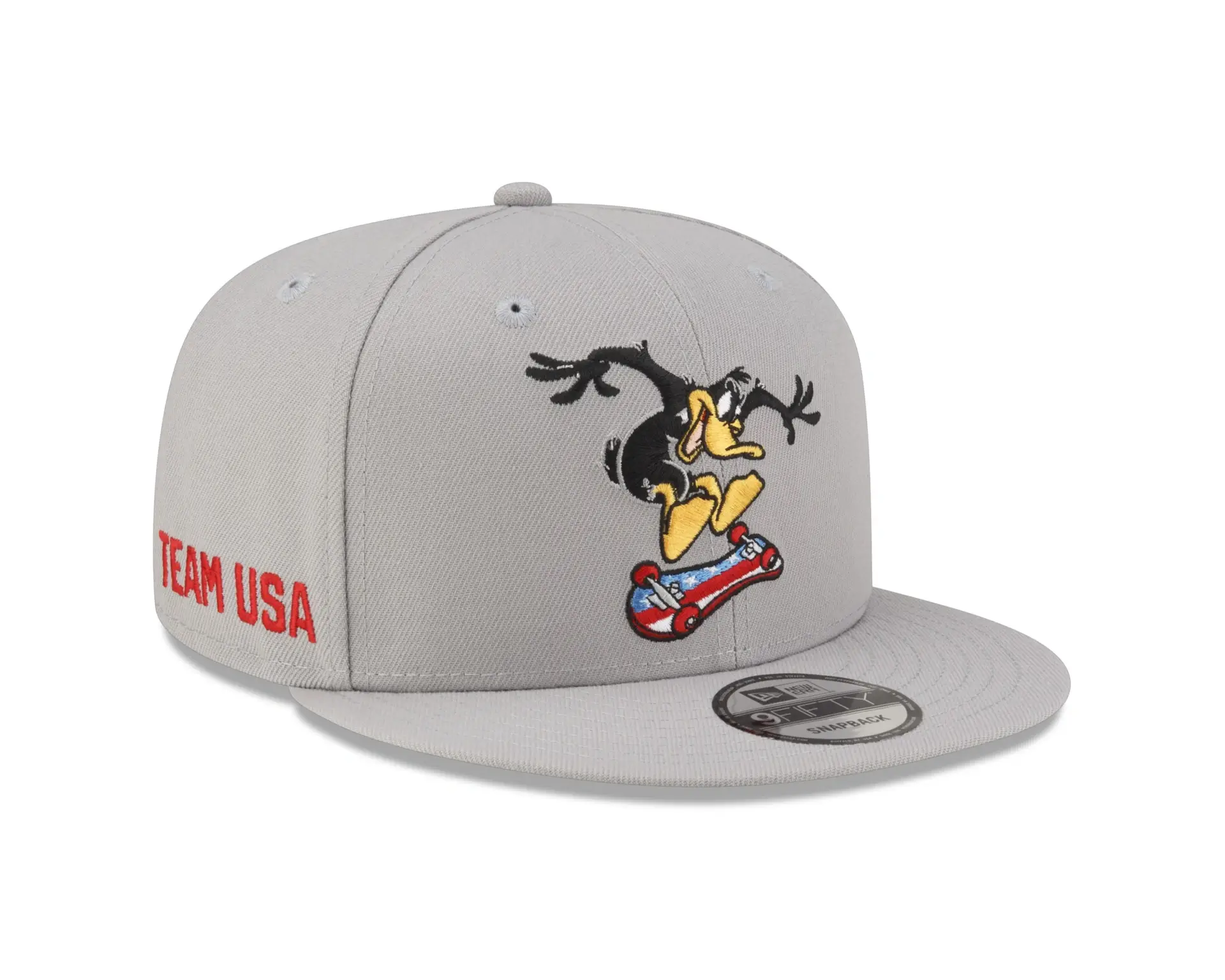 70859065 9FIFTY LOONEYTUNESXOLYMPICS DAFFY DUCK GRAY 3QR