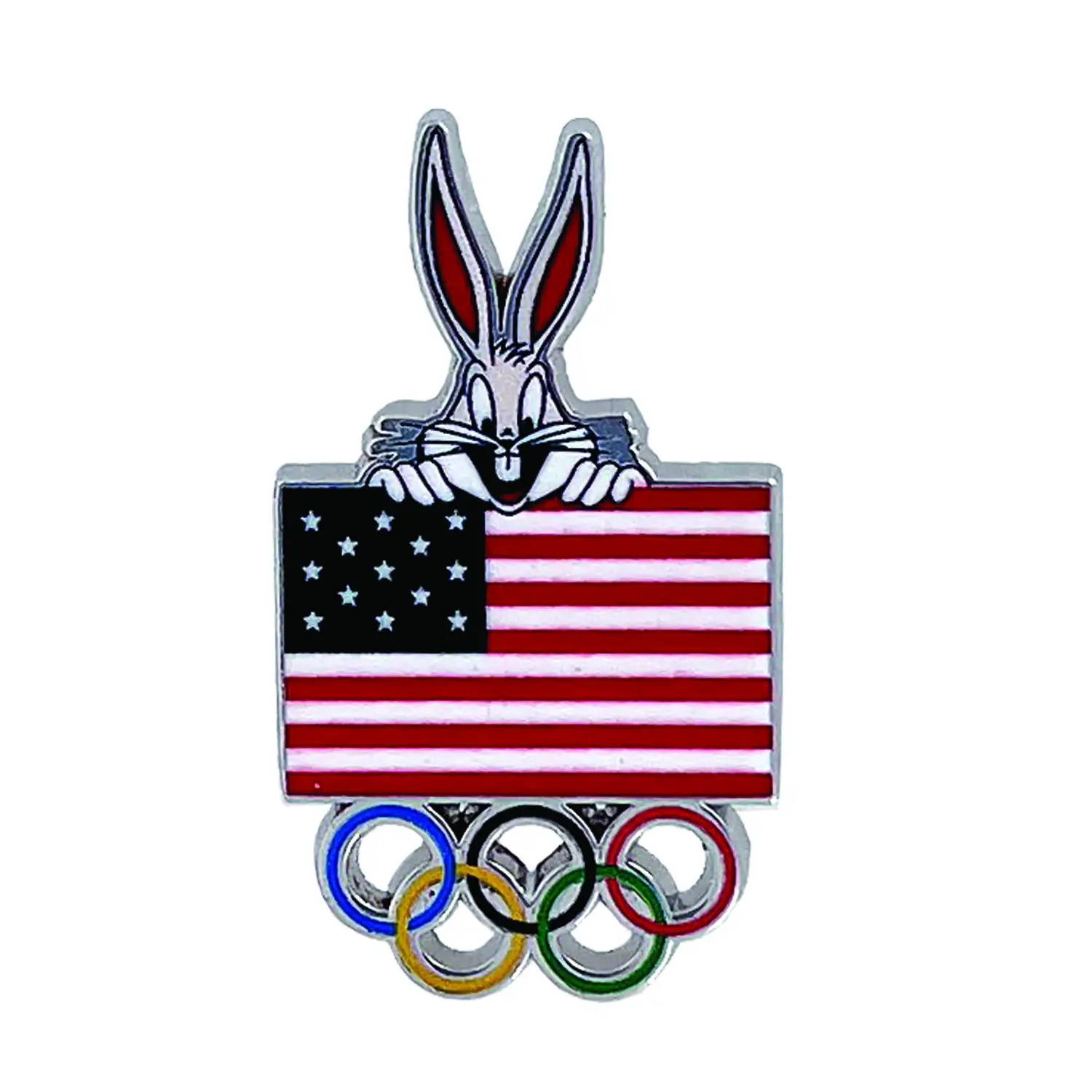 LT 0001 Looney Tunes Olympic Rings Logo Pin