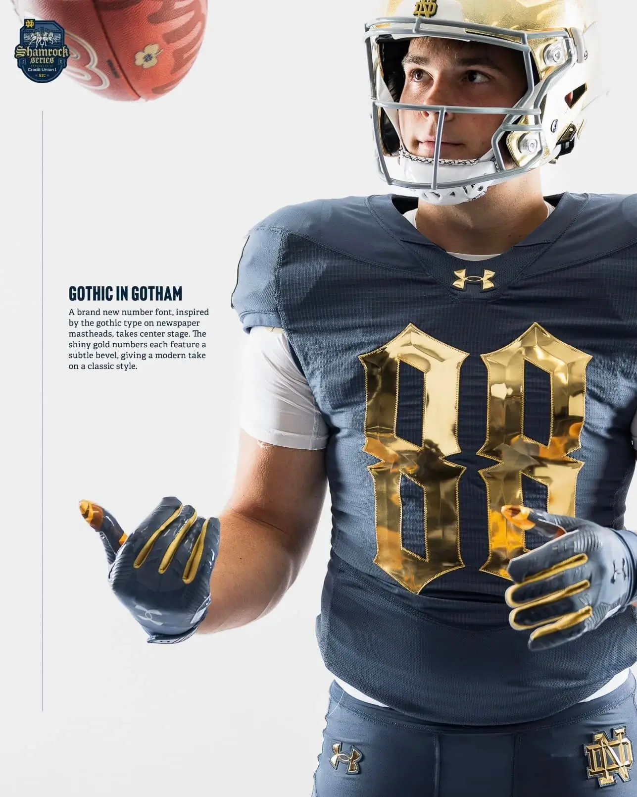 Notre Dame Football's Latest Movie Parody Reveals Team's New Shamrock Jersey
