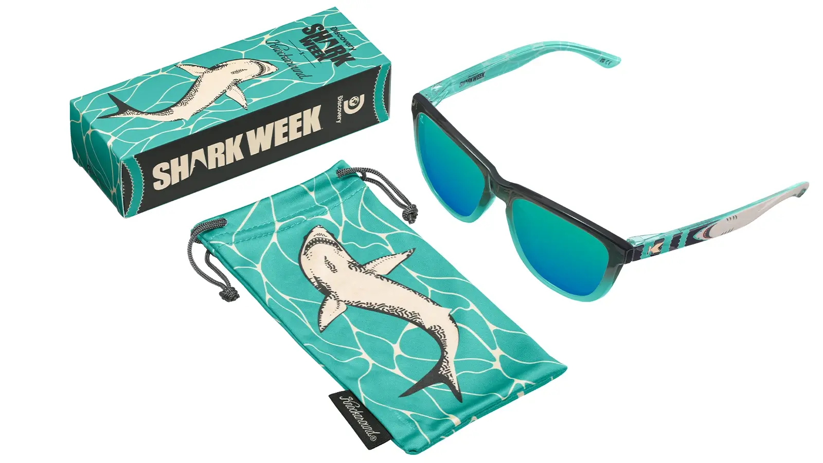 SharkWeek Premiums Box Pouch Glasses