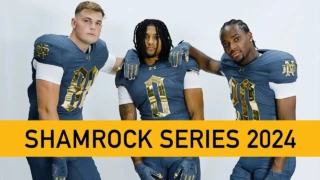 Notre Dame Football's Latest Movie Parody Reveals Team's New Shamrock Series Jersey