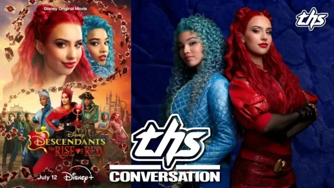 DESCENDANTS: THE RISE OF RED - Kylie Cantrall and Malia Baker | THS Interview